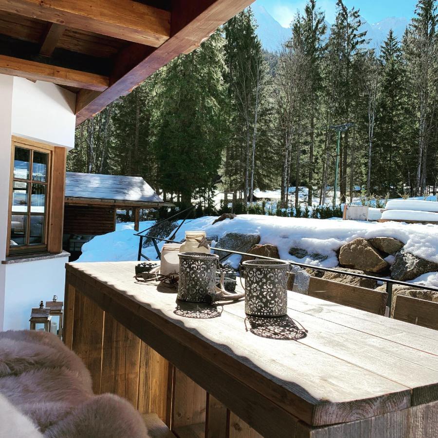 Chalet S - 5 Sterne Luxus Ferienhaus Direkt Am Eibsee Und Zugspitze Грайнау Екстер'єр фото