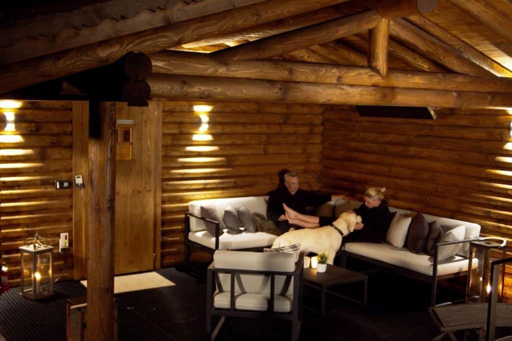 Chalet S - 5 Sterne Luxus Ferienhaus Direkt Am Eibsee Und Zugspitze Грайнау Екстер'єр фото