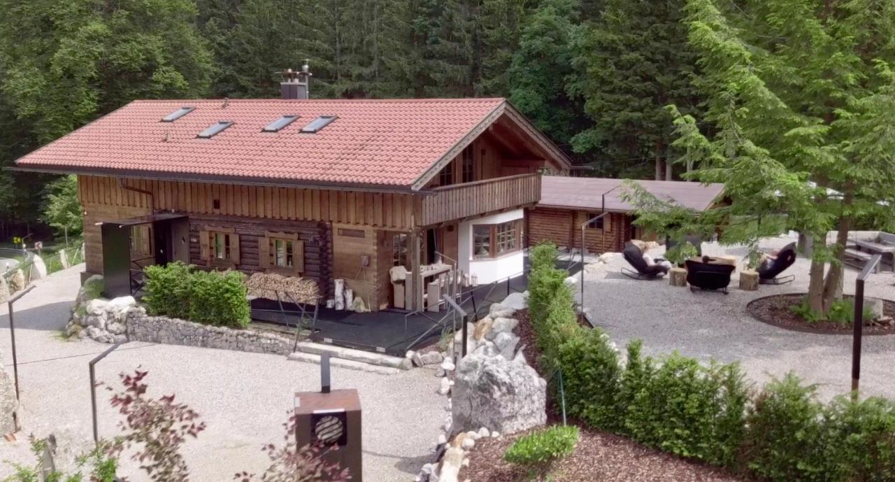Chalet S - 5 Sterne Luxus Ferienhaus Direkt Am Eibsee Und Zugspitze Грайнау Екстер'єр фото