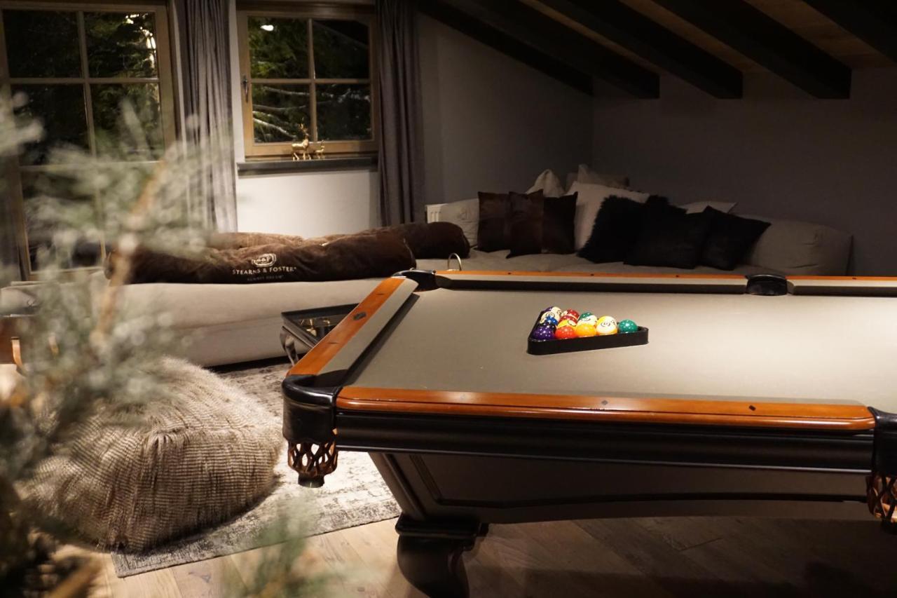 Chalet S - 5 Sterne Luxus Ferienhaus Direkt Am Eibsee Und Zugspitze Грайнау Екстер'єр фото