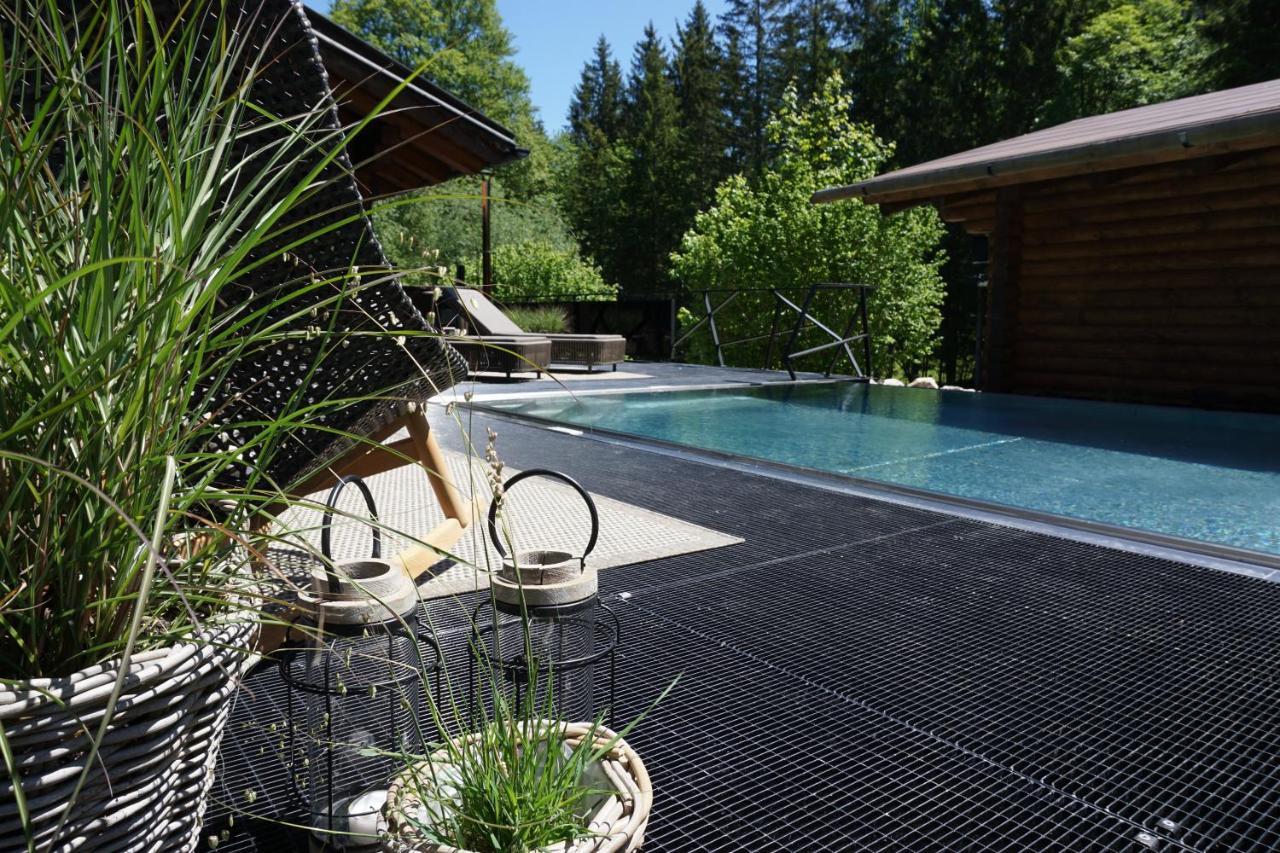 Chalet S - 5 Sterne Luxus Ferienhaus Direkt Am Eibsee Und Zugspitze Грайнау Екстер'єр фото